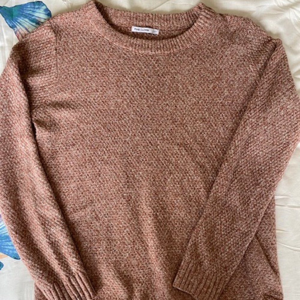 PINK CLOVER Nickole Textured Sweater